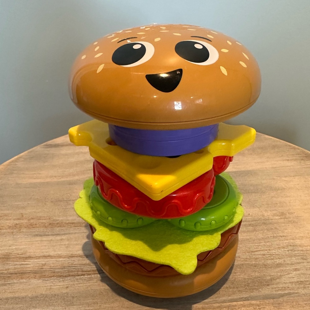 Leap Frog 4 in 1 learning stackable Hamburger toy